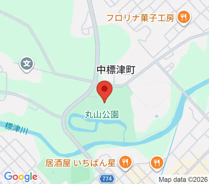中標津町郷土館の地図