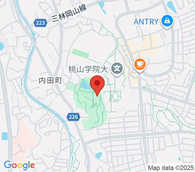 和泉市いずみの国歴史館の地図