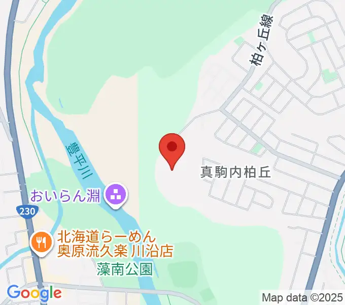 北海道青少年会館Compassの地図