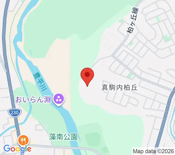 北海道青少年会館Compassの地図