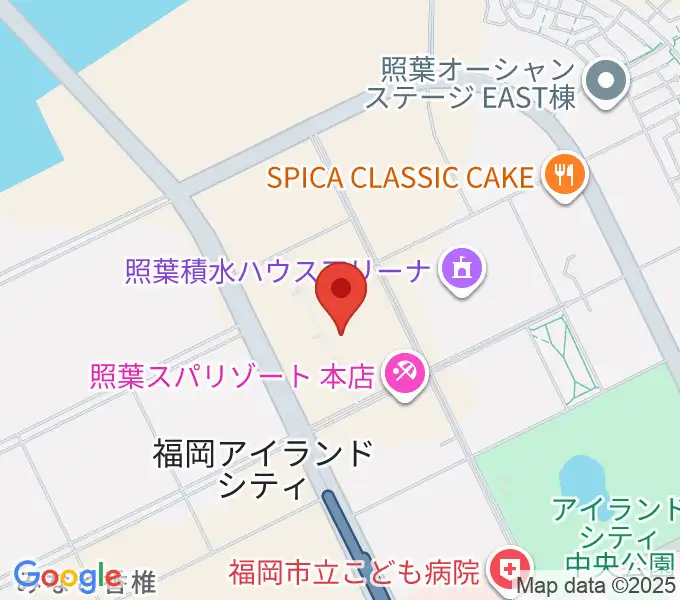 シアターそらとうみの地図
