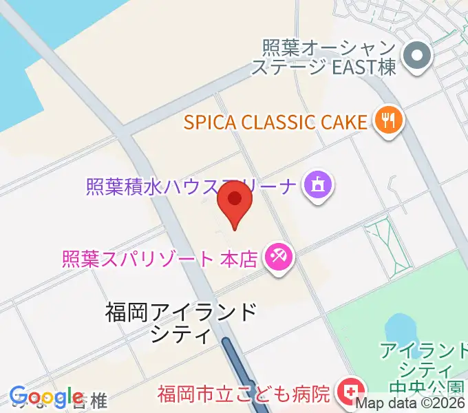 シアターそらとうみの地図
