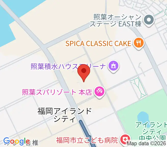 シアターそらとうみの地図