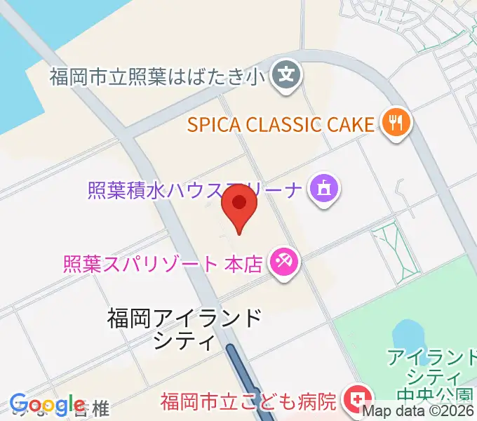 シアターそらとうみの地図
