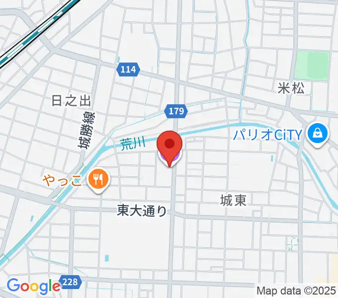 福井県立こども歴史文化館の地図