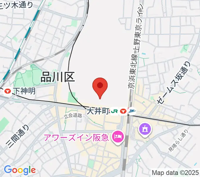 TOHOシネマズ 大井町の地図