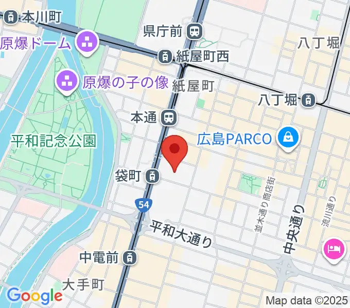 頼山陽史跡資料館の地図