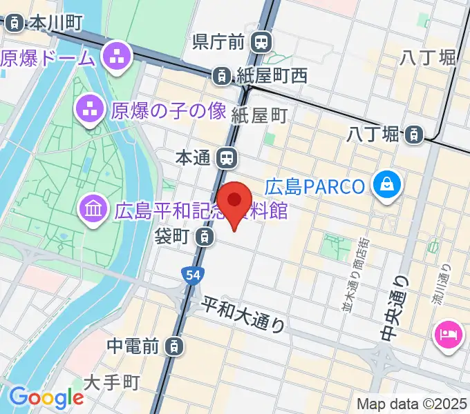 頼山陽史跡資料館の地図