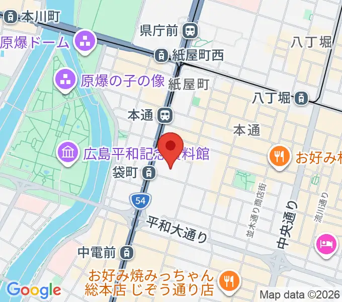 頼山陽史跡資料館の地図