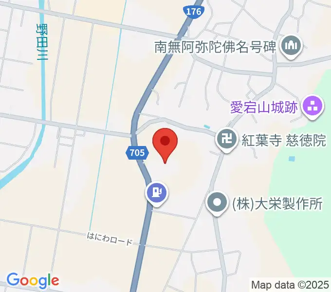 与謝野町立古墳公園はにわ資料館の地図
