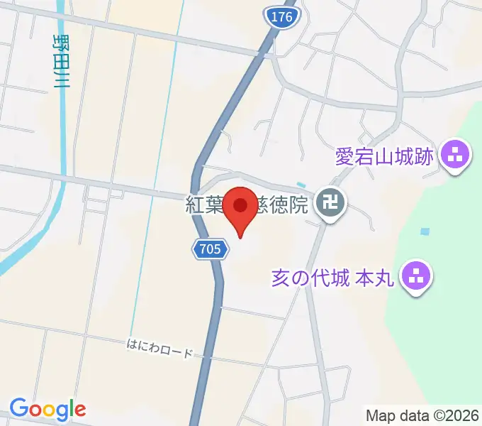 与謝野町立古墳公園はにわ資料館の地図