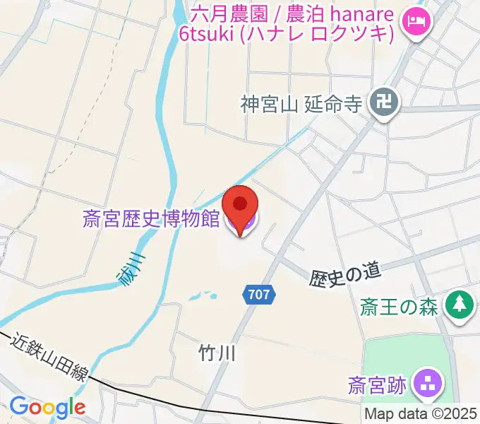 斎宮歴史博物館の地図