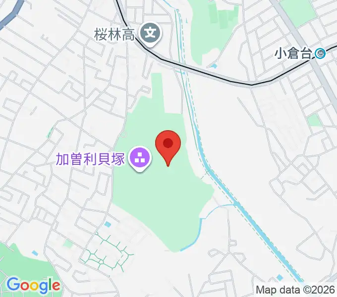 千葉市立加曽利貝塚博物館の地図