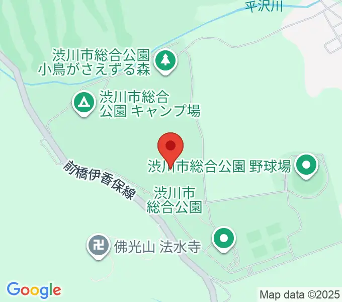 瑞穂建設スタジアムの地図