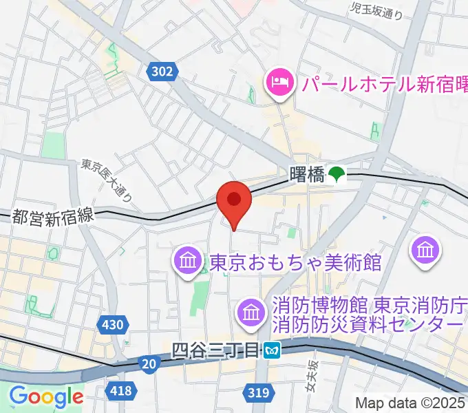 釣り文化資料館の地図