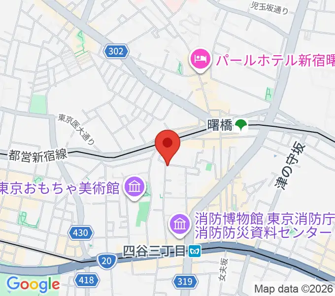 釣り文化資料館の地図