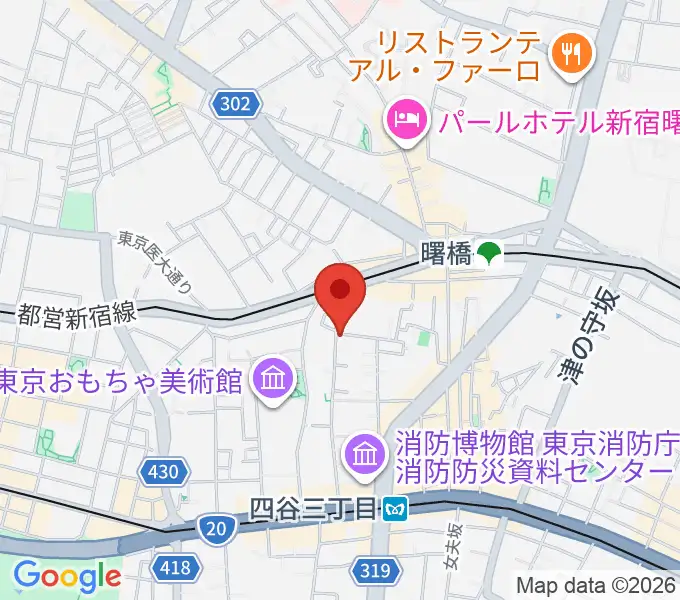 釣り文化資料館の地図