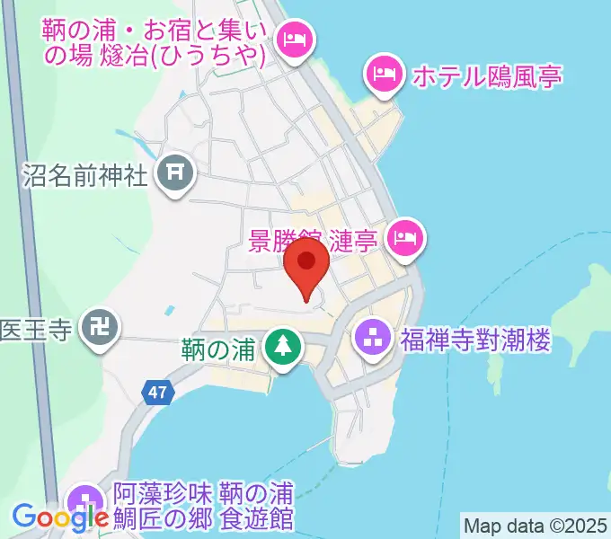 福山市鞆の浦歴史民俗資料館の地図