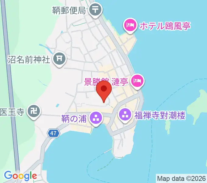 福山市鞆の浦歴史民俗資料館の地図