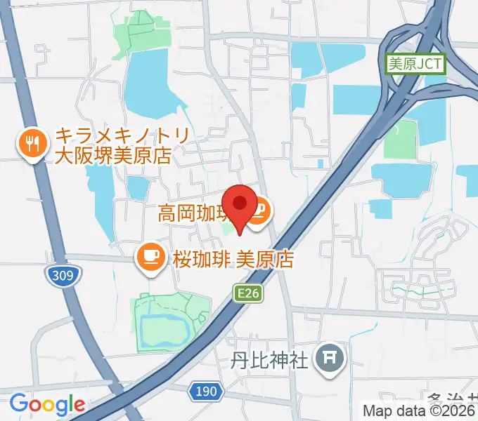 堺市立みはら歴史博物館の地図