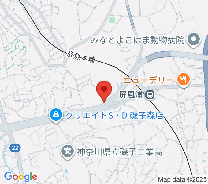 Studio YAYAの地図