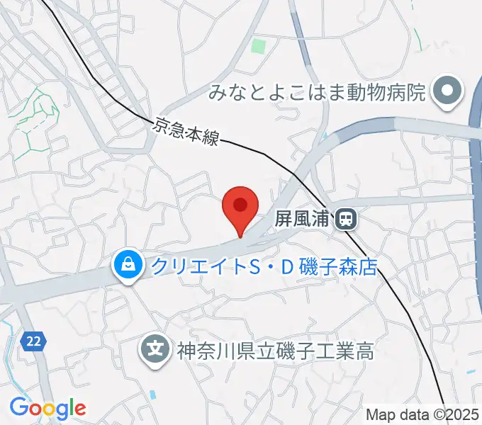 Studio YAYAの地図