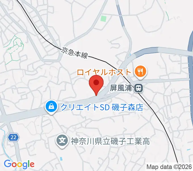 Studio YAYAの地図