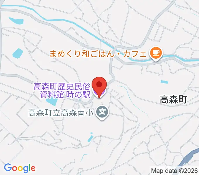 高森町歴史民俗資料館の地図