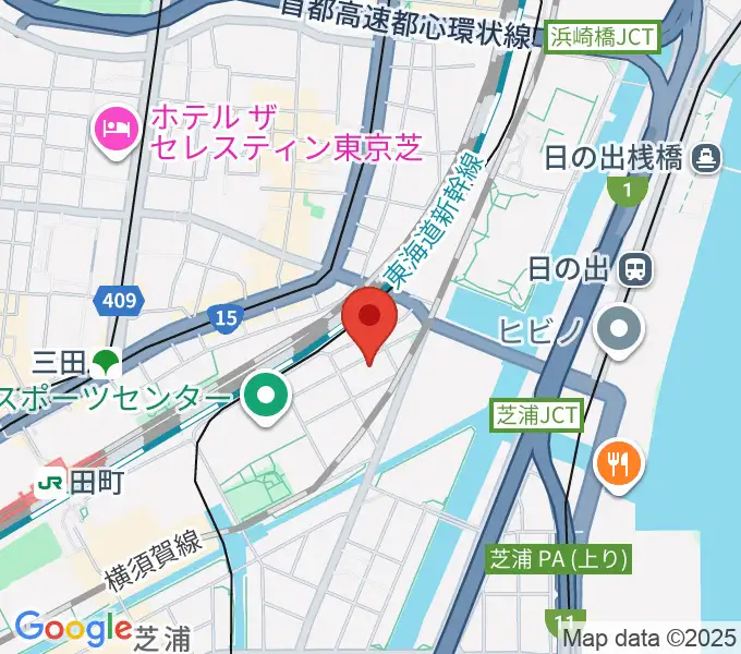 港区立伝統文化交流館の地図