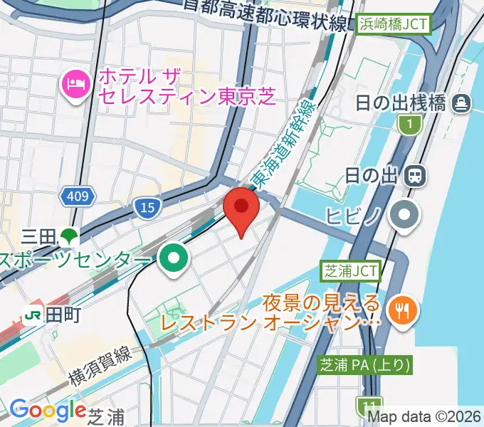 港区立伝統文化交流館の地図