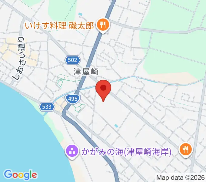 福津市カメリアステージ歴史資料館の地図