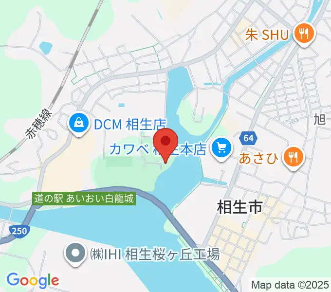 相生市立歴史民俗資料館の地図