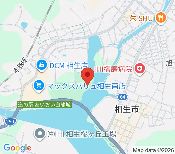 相生市立歴史民俗資料館の地図