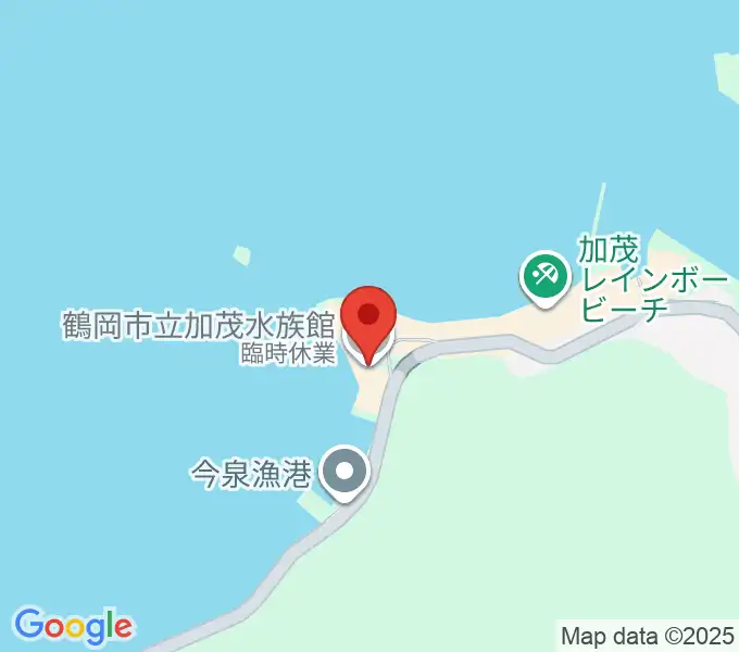 東北エプソンアクアリウムかもすいの地図