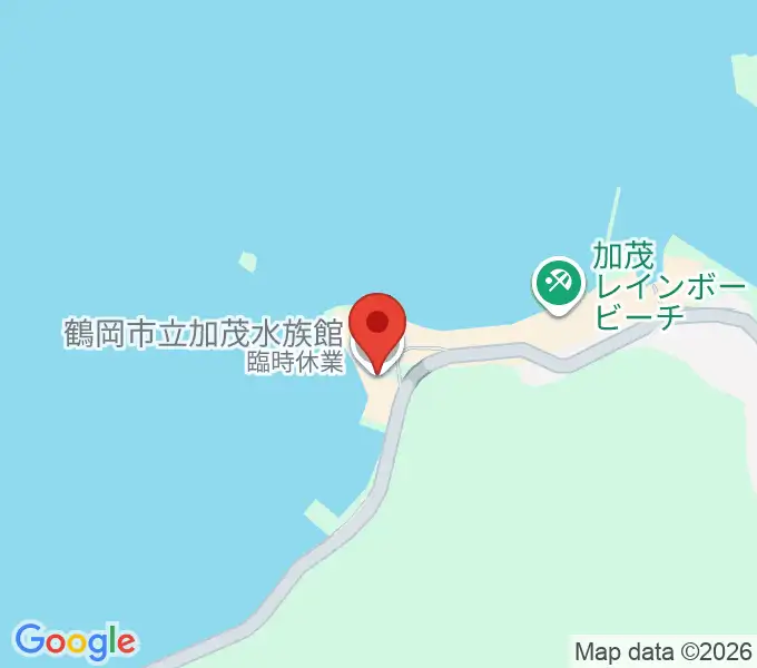 東北エプソンアクアリウムかもすいの地図