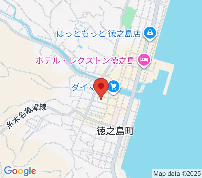 徳之島町立郷土資料館の地図