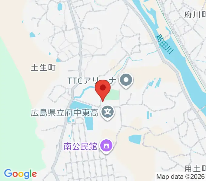 府中市歴史民俗資料館の地図