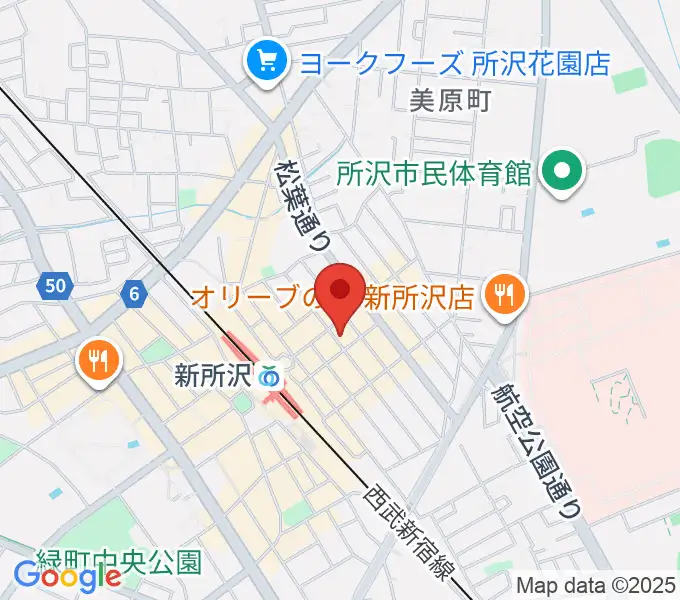 スタジオネイブの地図