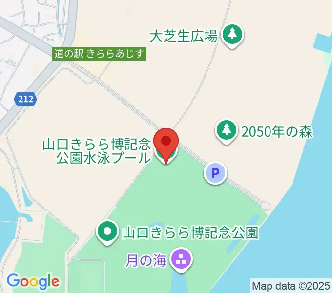 TOKKIアクアアリーナ山口の地図