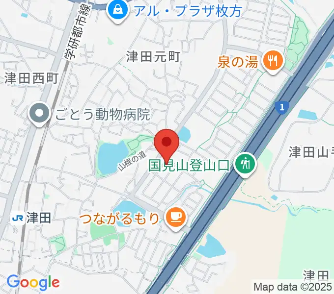 外島ピアノ教室の地図