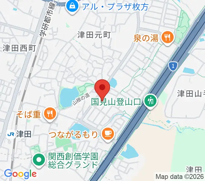 外島ピアノ教室の地図