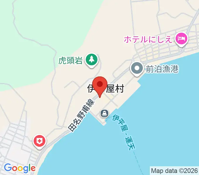 伊平屋村立歴史民俗資料館の地図
