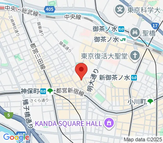 シネマリスの地図