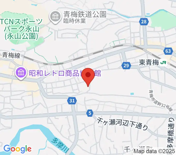 シネマネコの地図