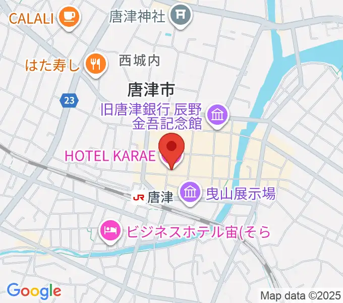 シアターエンヤの地図