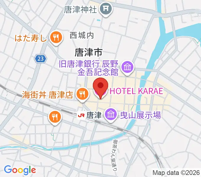 シアターエンヤの地図