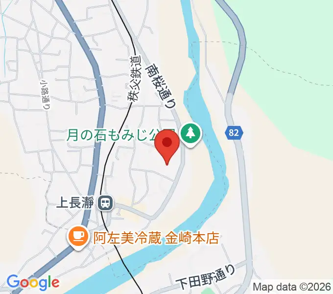 埼玉県立自然の博物館の地図