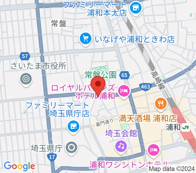 キャッツアイの地図