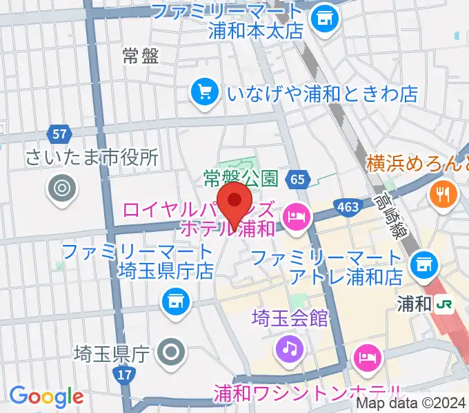 キャッツアイの地図