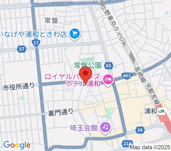 キャッツアイの地図